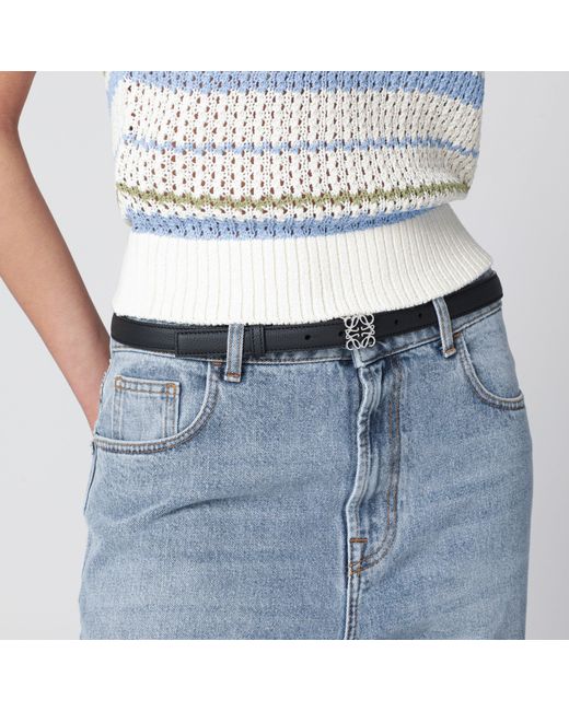 Loewe Brown Anagram Belt