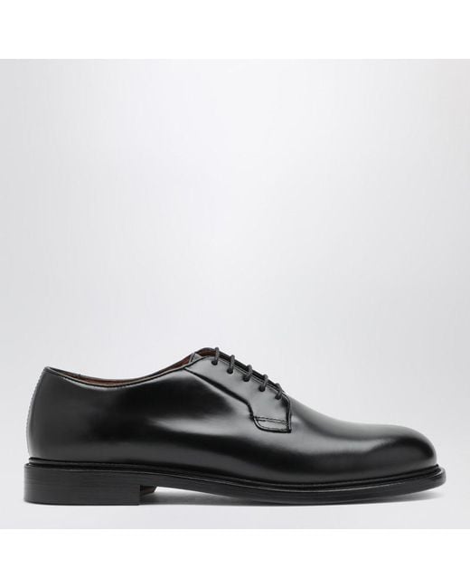 Sebago Schwarze Milton Gyw Derbyschuhe Aus Leder in Black für Herren