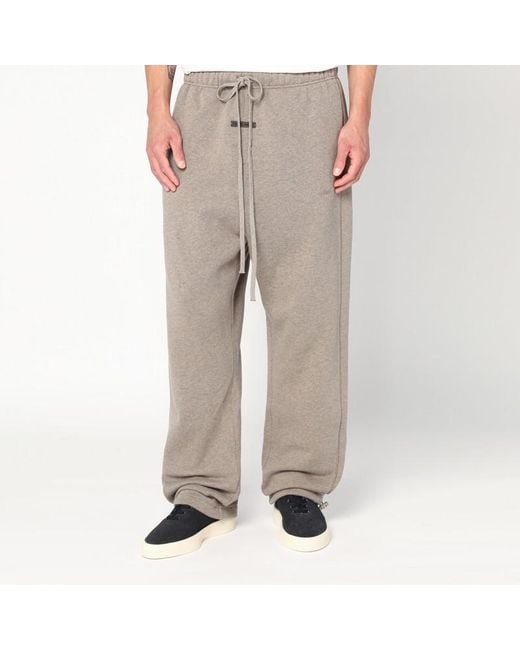 Pantaloni jogging in misto cotone di Fear Of God in Gray da Uomo