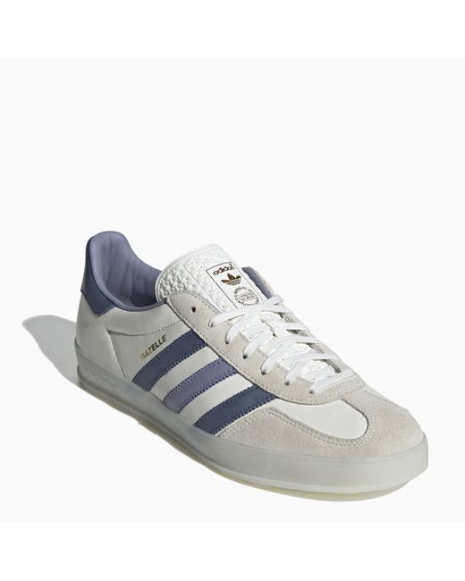 Adidas Originals White Gazelle Indoor/ Sneakers for men