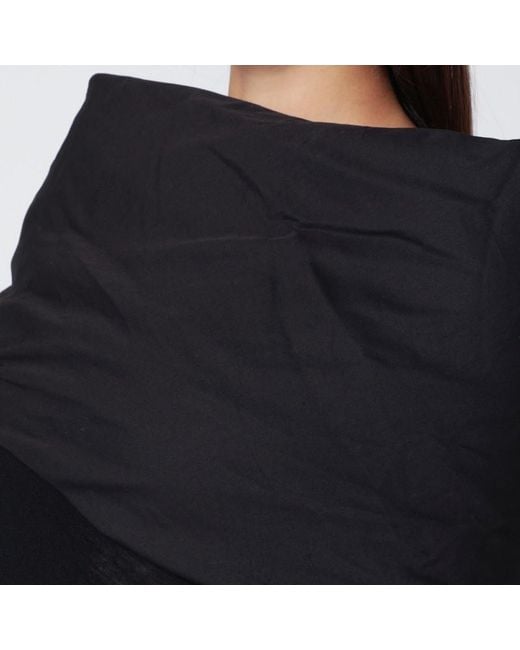 Entire studios Black Long Wool Dress