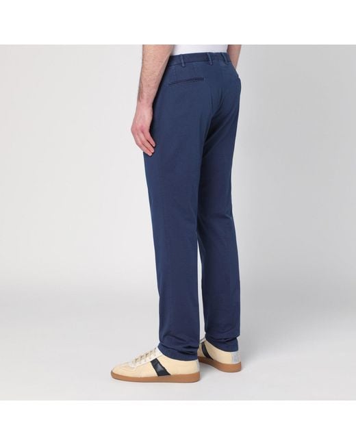 Santaniello Blue Trousers for men
