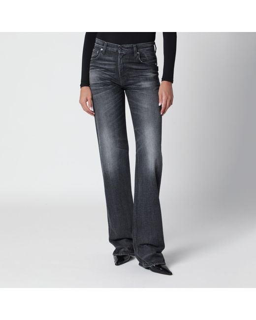 Haikure Black Straight Leg Jeans
