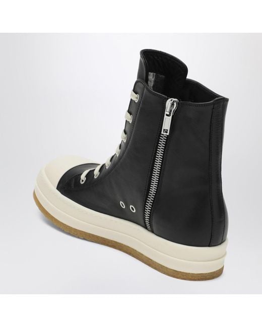Rick Owens Black Milk Creep Sneakers for men
