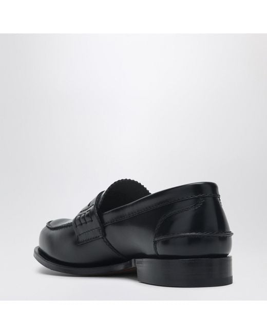 Church's Black Shiny Leather Pembrey Loafers for men