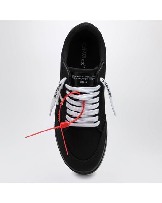 Sneakers Vulcanized Low Nere/Bianche di Off-White c/o Virgil Abloh in Black da Uomo