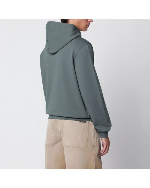 A.P.C. Gray Cotton Hoodie for men