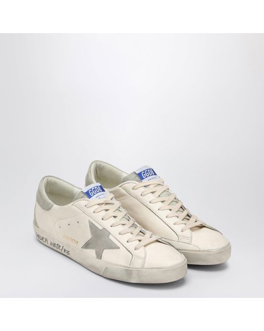 Golden Goose Deluxe Brand White Super-Star Sneaker for men
