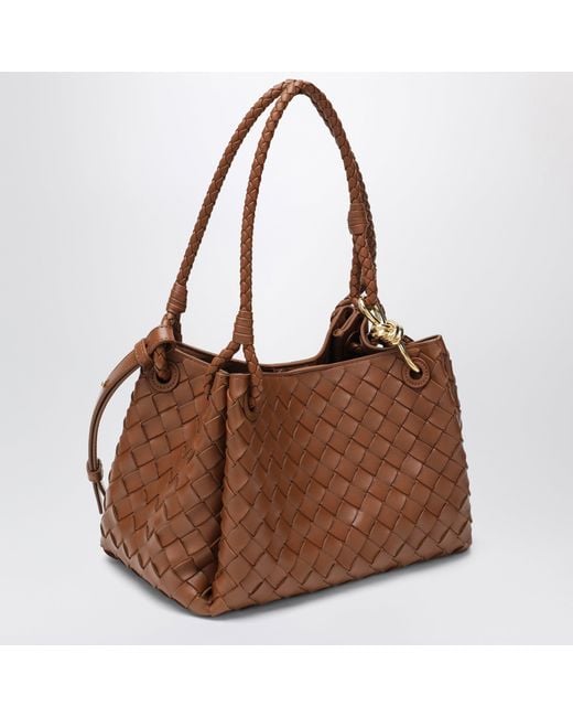 Bottega Veneta Brown Medium Parachute Bag