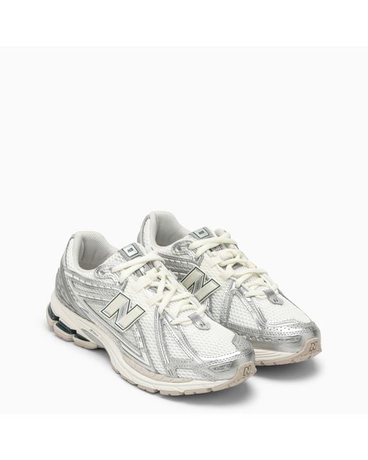 New Balance White Sneakers 1906R Metallic/Sea Salt/New Spruce for men