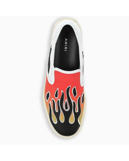 amiri flame slip on