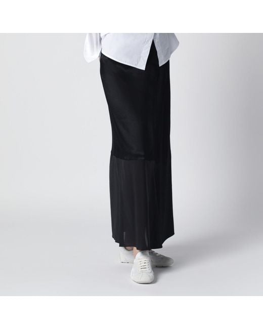 6397 Black Patchwork Skirt