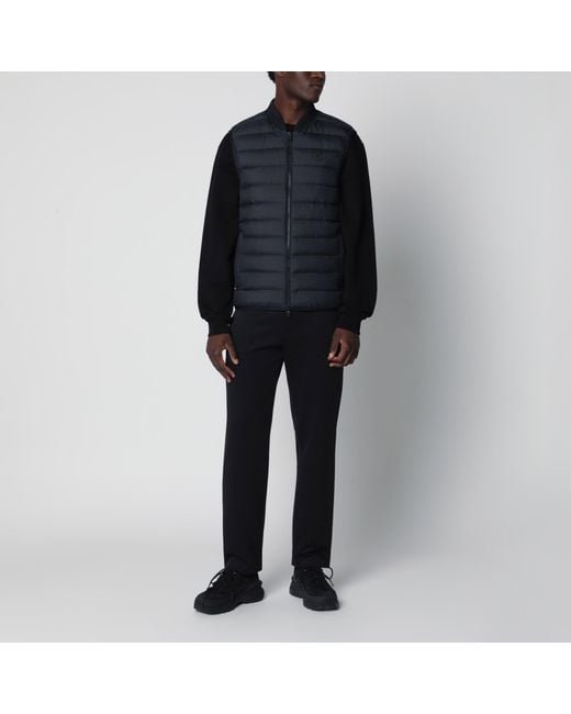 Moncler Black Quilted Froissel Waistcoat for men