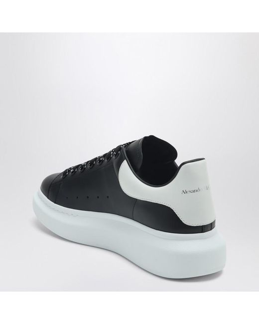 Sneaker oversize nera/bianca di Alexander McQueen in Black da Uomo