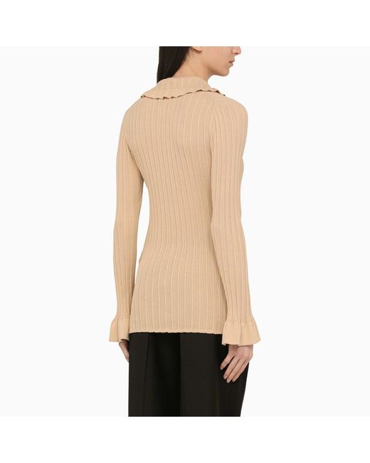 By Malene Birger Natural Devora Knitted Cardigan