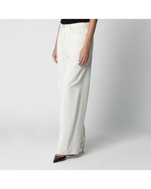 Haikure White Off- Bethany Corduroy Trousers