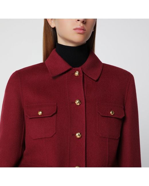 Max Mara Red Jacket