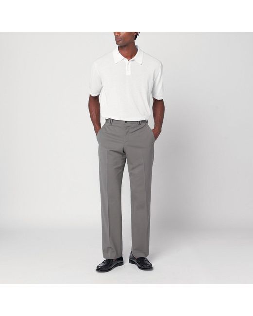 PT Torino Gray Michael Trousers for men