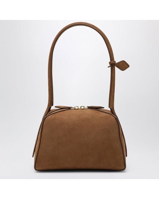 Alaïa Brown Small Le Bouledogue Bag