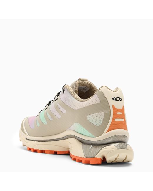 Salomon Gray Low Xt-4 Og Aurora Borealis Multicolour Sneaker for men
