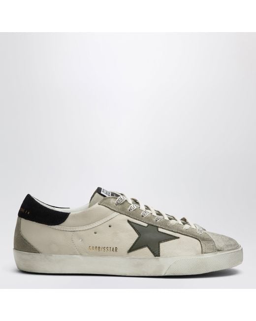 Golden Goose Deluxe Brand White Super-Star Sneakers for men