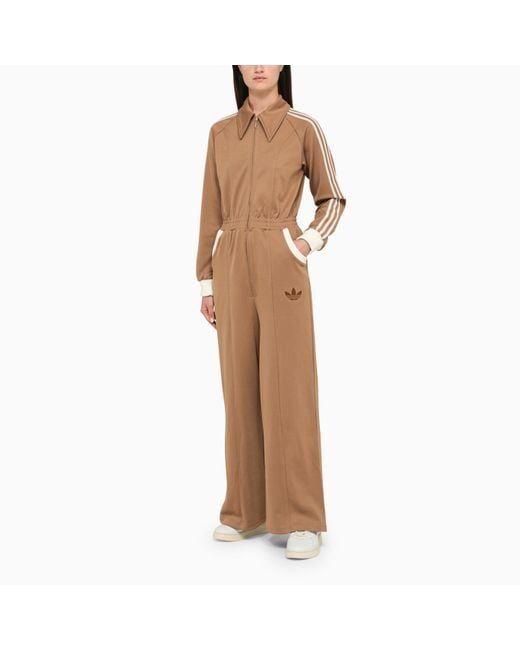 ☆Adidas☆Future Of Tech Jumpsuit Brown adidas Originals Heritage Now Jumpsuit in Natural | Lyst