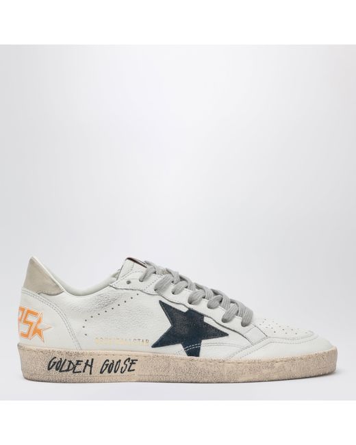 Golden Goose Deluxe Brand White Ball Star Sneakers for men