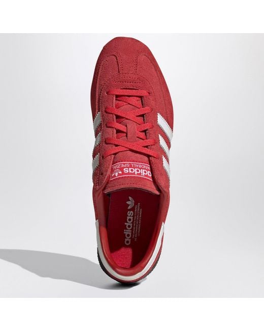 Adidas Originals Red Handball Spezial Lo Pro Sneakers Better Scarlet