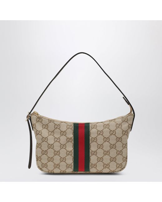 Gucci White Small Gg Pattern Bag for men