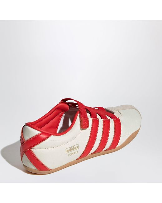 Adidas Originals Red Tokyo Mary Jane Cream/ Metallic