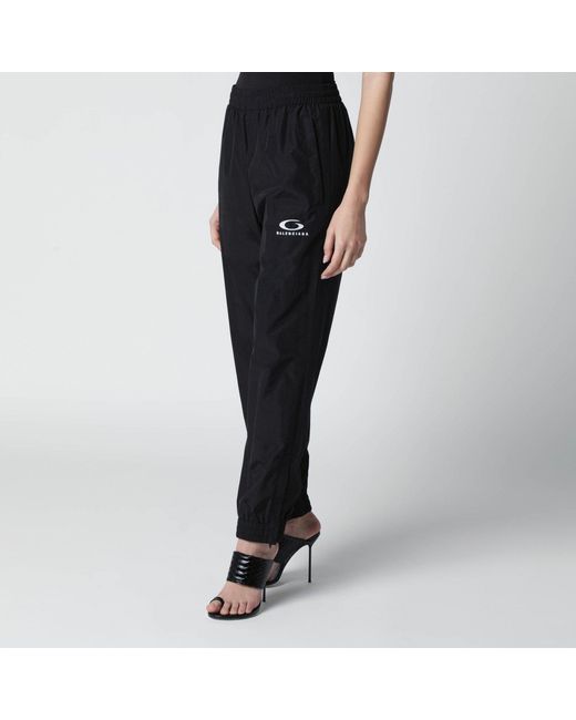 Balenciaga Black Loop Sports Icon Jogger Trousers