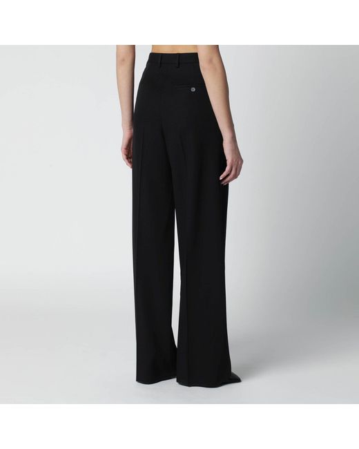 Balenciaga Black Wool Trousers
