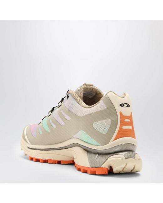 Salomon Gray Low Xt-4 Og Aurora Borealis Multicolour Sneaker for men
