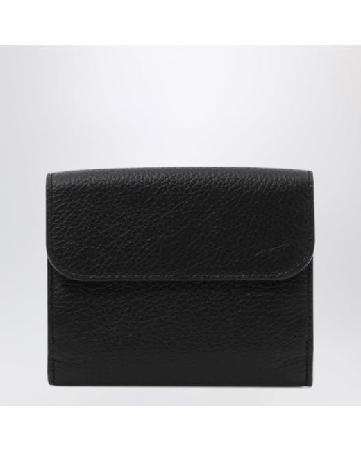 Chloé Black Small Alphabet Trifold Wallet
