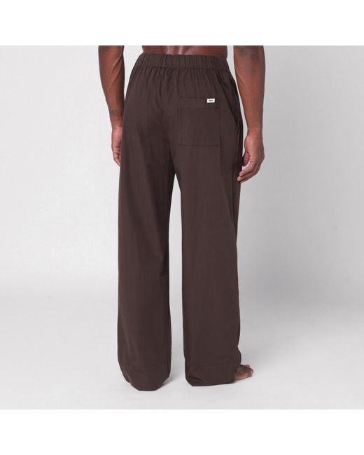 Tekla Brown Pyjama Trousers for men