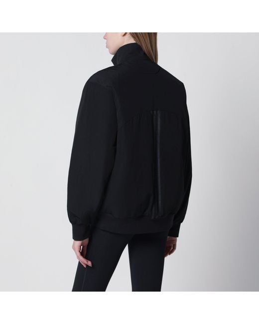 Adidas Originals Black Oversize Nylon Oversized Bomber Jacket