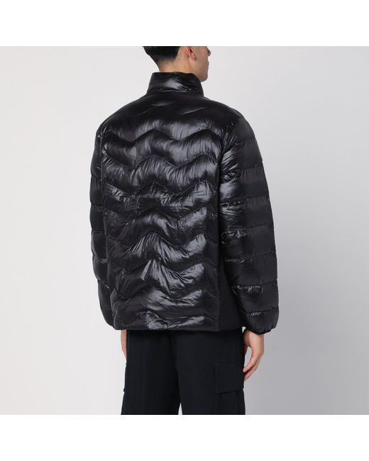 Purple Mountain Observatory Black Padded Zipped Jacket for men