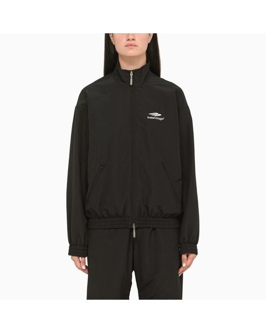 Balenciaga Synthetic 3b Sports Icon Tracksuit Jacket In Nylon in Black