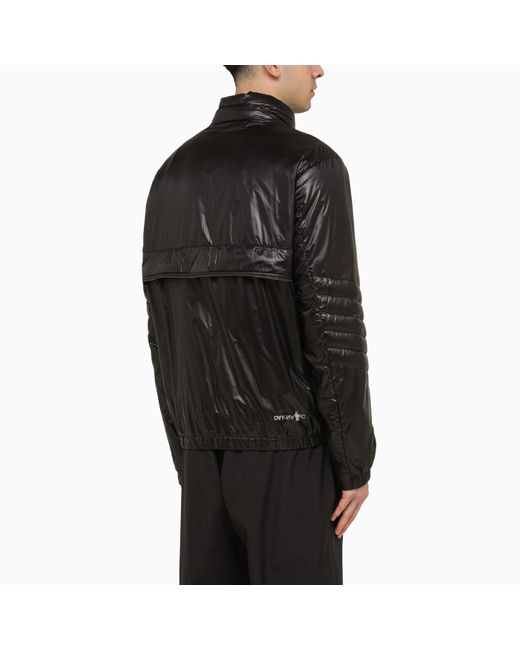3 MONCLER GRENOBLE Black Nylon Short Jacket for men