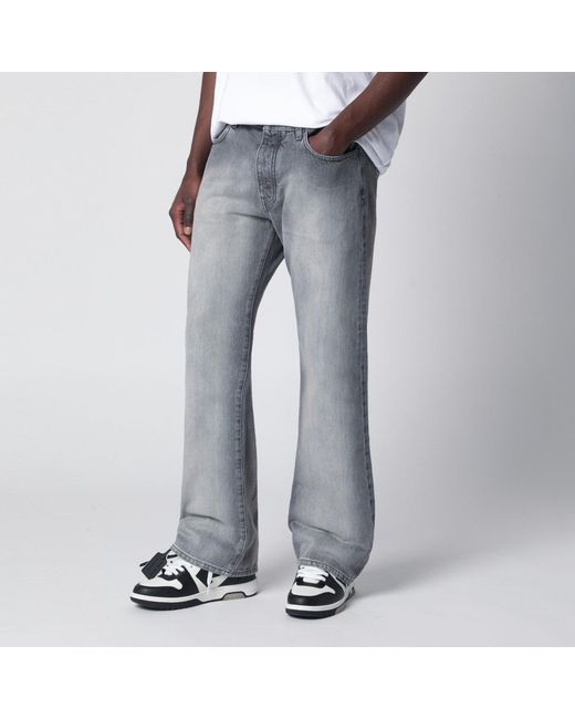 Off-White c/o Virgil Abloh Gray Washedeffect Jeans for men