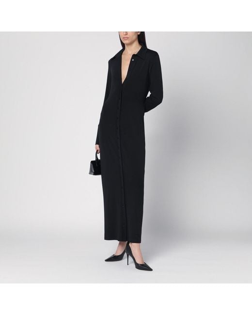 Sportmax Black Shirt Dress