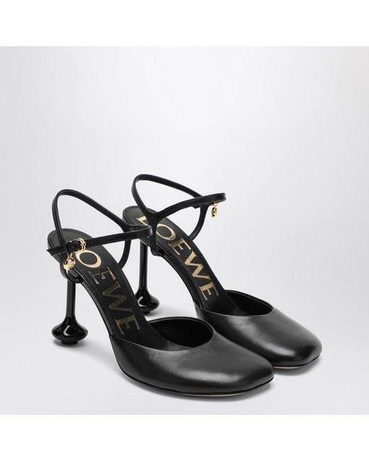 Loewe Black Toy Heeled Pumps