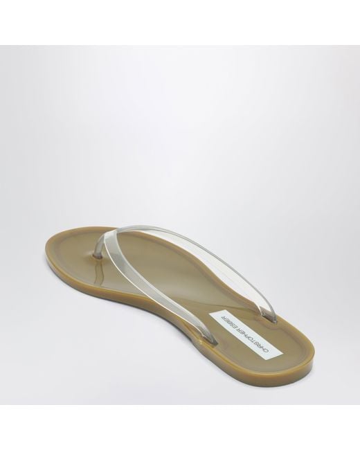 Christopher Esber White Jo Thong Sandals