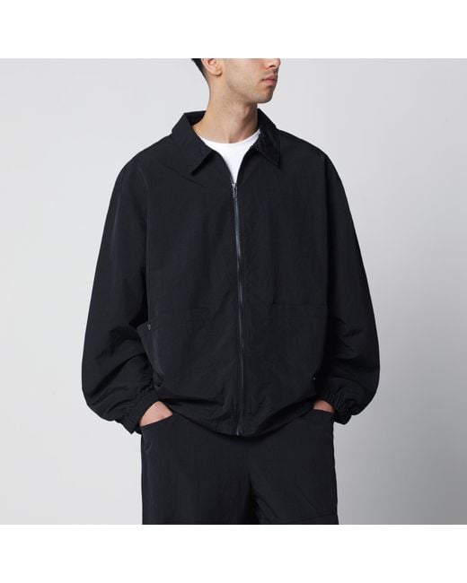 The North Face Black Zip-Up Nylon Jacket for men