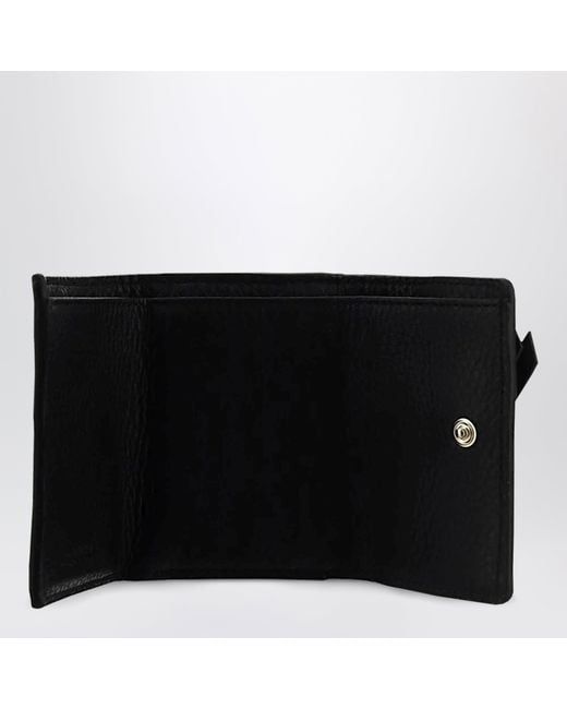 Chloé Black Mini Alphabet Trifold Wallet