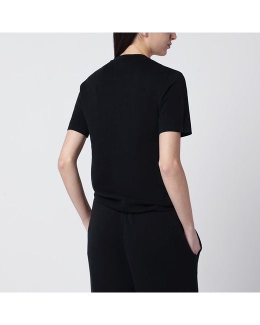 Entire studios Black Cotton T-Shirt