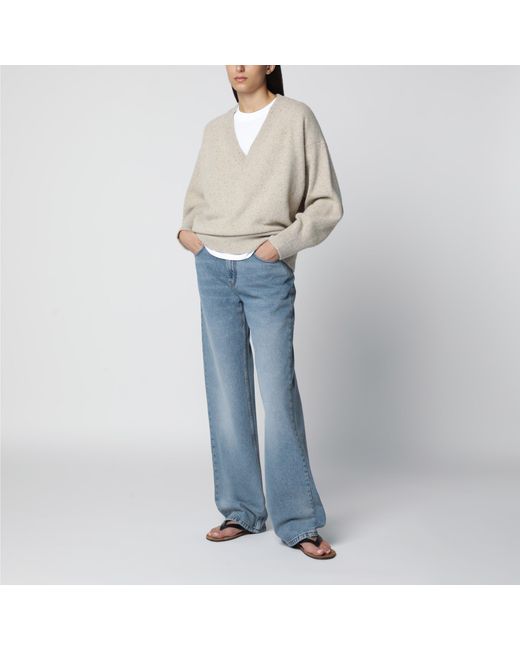 Rohe Natural Mélange Wool-Blend Sweater