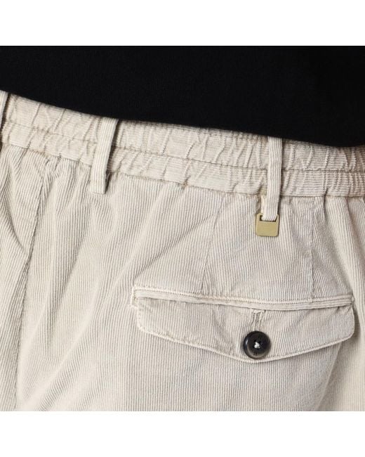 PT Torino Natural Cotton Bermuda Shorts for men