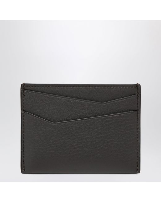 Loewe Black Dark Puzzle Card Holder for men