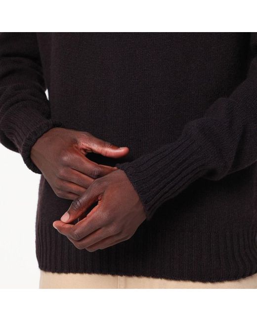 Polo En Laine D'Agneau Drumohr pour homme en coloris Black